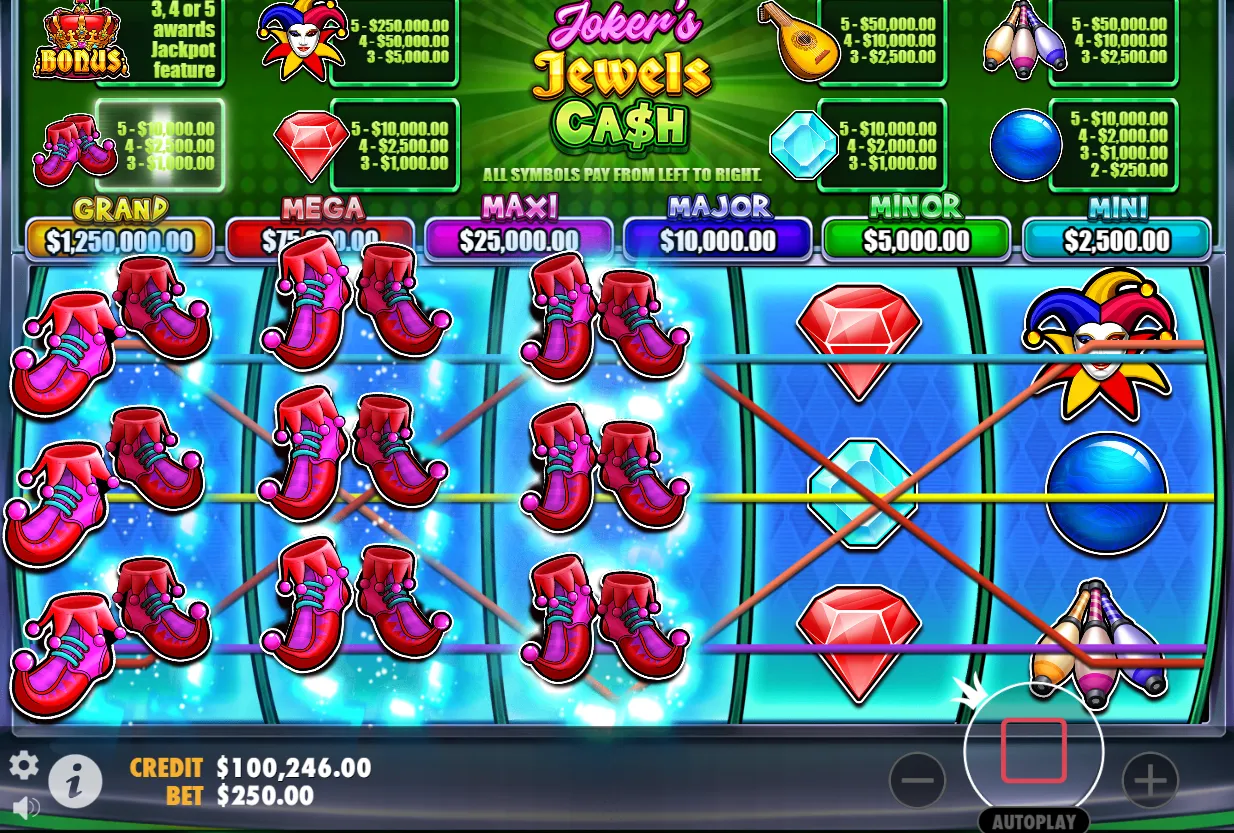 Joker’s Jewels Cash